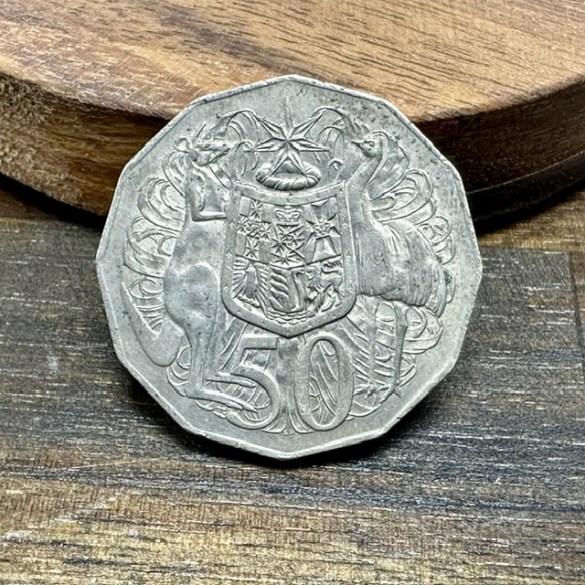 Australian 1971 50 Cent Coin 1